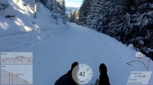 Rodeln auf der Bergeralm in Steinach am Brenner am 06.02.2020