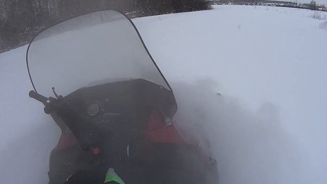 Снегоход YAMAHA VK540 покатушки сезон 2016-2017 Ильменский заповедник.Наконец-то есть снег ! смотреть онлайн