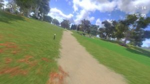 Тренировка на карте The Green в симуляторе Liftoff