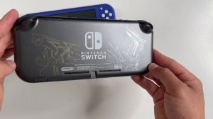 Pokémon Dialga & Palkia Edition Nintendo Switch LITE | Unboxing and Gameplay