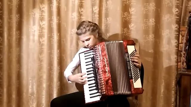 Дарья Иванова З. Абреу Тико - тико Аккордеон смотреть онлайн