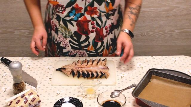 Запечённая скумбрия / Очень вкусный рецепт