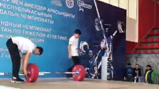 Чемпионат Казахстана по тяжёлой атлетике в/к 96 и 102кг. Рывок. Талдыкорган, СК "Оркен" 11.11.21г смотреть онлайн