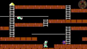 Игра для Dendy LODE RUNNER. Gameplay.