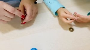 Упражнение с колечками су-джок
