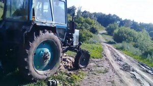 Качаю воду с насосом CAPRARI # ТРАКТОРОМ МТЗ 80