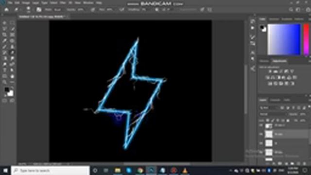 How to Create Electricity Effect in photoshop - Photoshop Tutorials смотреть онлайн