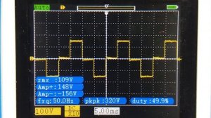 6.28.Работа щупом делителем 1:20 на осциллографе в режиме гальванической развязки.