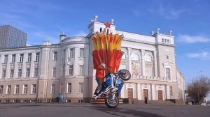Стантрайдинг по улицам Тюмени