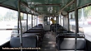 ЗИУ-682 #377 (Часть 2. В салоне троллейбуса)
