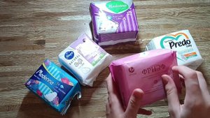 Огромная распаковка прокладок/Много новых фирм?Для каждой девочки?
