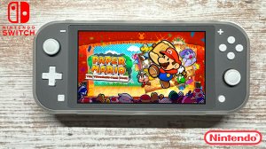 Paper Mario: The Thousand-Year Door Nintendo Switch Lite Gameplay
