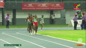 Kenya's LYDIA JERUTO Win1500M S-Final Lydia|African Games ACCRA.