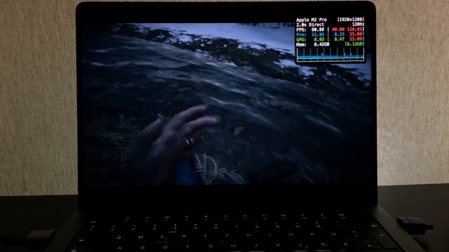 Resident Evil Village on M2 pro MacBookPro 14 Base Model смотреть онлайн