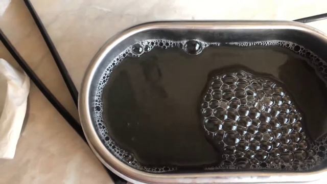 Мойка гильз в ультразвуковой ванне с гелем для ПММ «Финиш». смотреть онлайн