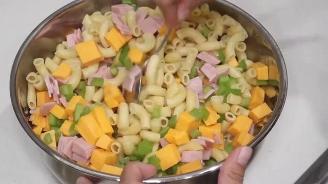 Sopa Fria - Cold macaroni salad смотреть онлайн
