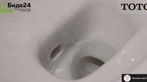 Toto Tornado Flush — система смыва Торнадо в унитазах Toto
