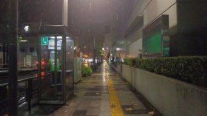 Walking in Rain at night in Shinjuku City (新宿区),Tokyo, Japan - ASMR 4K