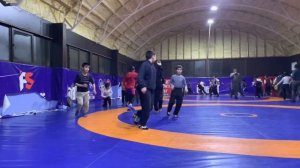 Тренировка по вольной борьбе разминка