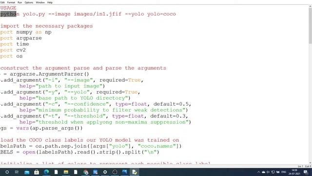 Object Detection Using Open CV