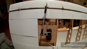 Привод элерона RC-модели.