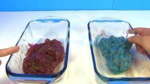 3 ЦВЕТНЫЙ ЛИЗУН ЧЕЛЛЕНДЖ 3 COLORS OF GLUE SLIME CHALLENGE!