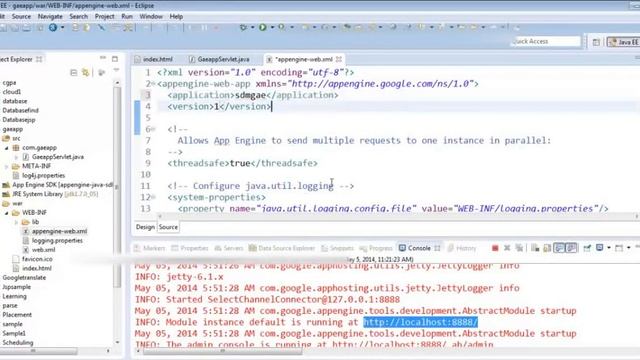 CS8711 CC lab.EX 4-Use GAE launcher to launch the web applications.IT8711 CCLAB
