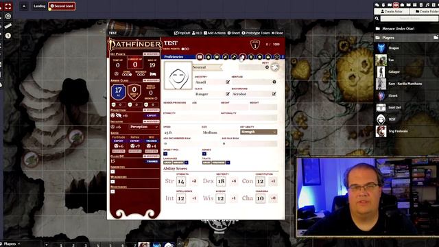 How to make your Pathfinder 2e character in Foundry VTT