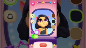 РАДУЖНАЯ Анджела vs ЧЁРНО-БЕЛАЯ. Новый челлендж в  Моя Говорящая Анджела 2