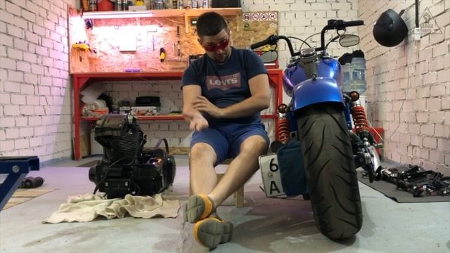 Ремонт Harley-Davidson Softail Breakout #1 - Инструменты - Порошковая окраска смотреть онлайн