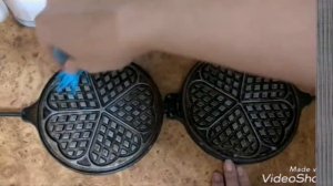 Вафельное печенье. Рецепт быстрого печенья