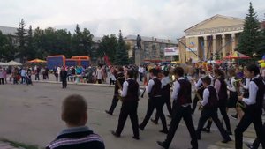 Марш-парад с оркестром / День пос. ГРЭС