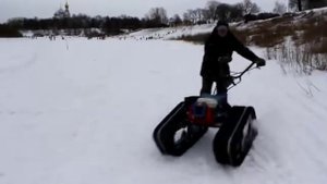 Гусеничный привод для мотоблока Нева