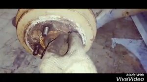 Замена задних тормозных колодок на Hyndai Getz
