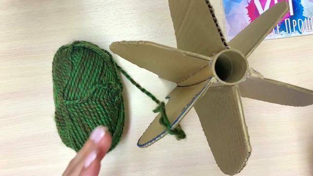 Ваза своими руками из картона и веревки | Оригинальное украшение интерьера