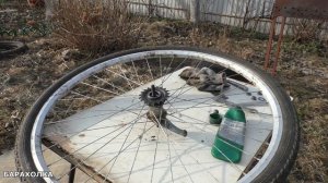 Техническое обслуживание велосипеда . Полный ремонт велосипеда с покраской