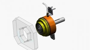 friction pneumatic clutch, фрикционная муфта сцепления