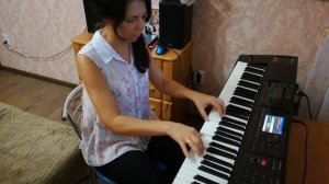 Девочка и дельфин A girl and a dolphin