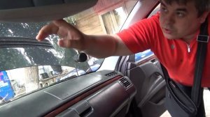 Mercedes-Benz E200 (W210) Ремонт в Грузии: Замена лобового стекла.