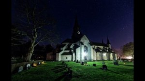 Starry Night Gregorian Chant: A Serene Performance from a Monastery in Nature