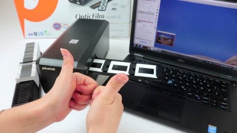 Plustek OpticFilm 8200i Diascanner Test