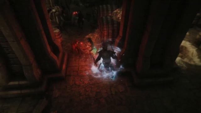 Ebony Warrior vs Clan Volkihar | Skyrim смотреть онлайн