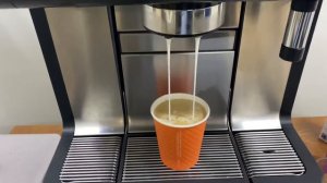 Настройка объемов наполнения кофейных напитков.