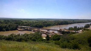 Хатукай -Усть-Лабинск мост Кубань