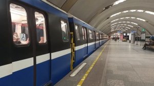 Юбилейный на 2 линии! Станция Удельная, 81-722 (22003-22004)