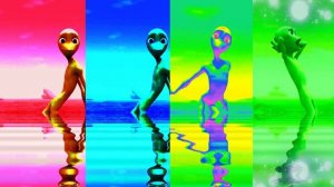 Alien dance VS Funny alien VS Dame tu cosita VS Funny alien dance VS Green alien dance VS Dance son