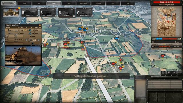 Steel Division Normandy 44 1х1 "21-ая танковая дивизия вермахта"