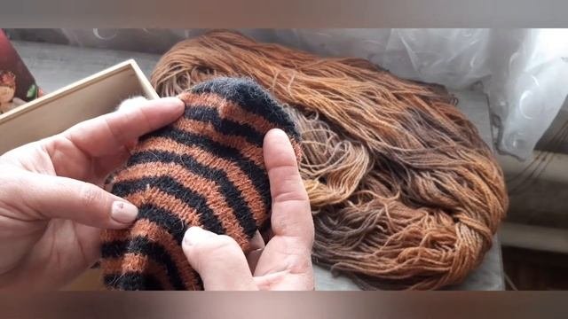 СП Носочная коробочка.38 Носочки апреля  от мыска с пяткой флигля,обзорный МК.