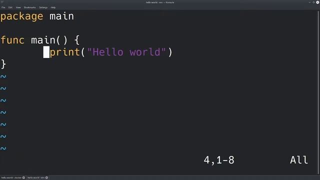Програмування з нуля. Пишемо hello world