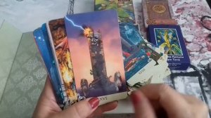 Обзор новых колод карт ТАРО + РУНЫ.